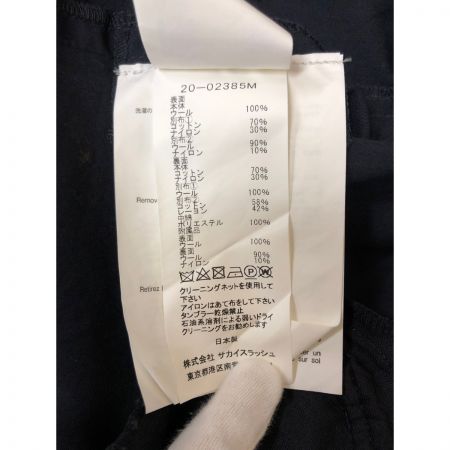  sacai メンズ ジャケット SOLID SHRIVEL COAT リバーシブルコート サイズ2 20-02385M ネイビー×カーキ