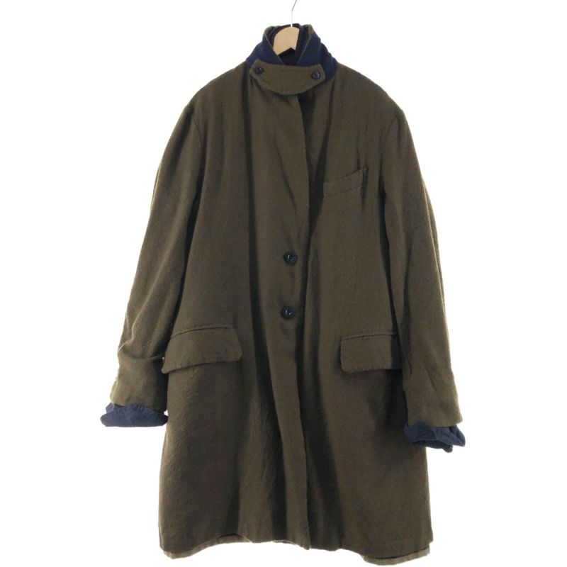 中古】 sacai メンズ ジャケット SOLID SHRIVEL COAT リバーシブル