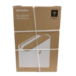〇〇 SHARP シャープ プラズマクラスター 7000 加湿空気清浄機　空気清浄機　2016年モデル KC-G50-W 未開封品 Nランク