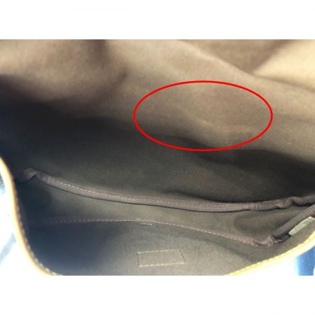  LOUIS VUITTON ルイヴィトン モノグラム ソミュール30 ショルダーバッグ M42256 ブラウン