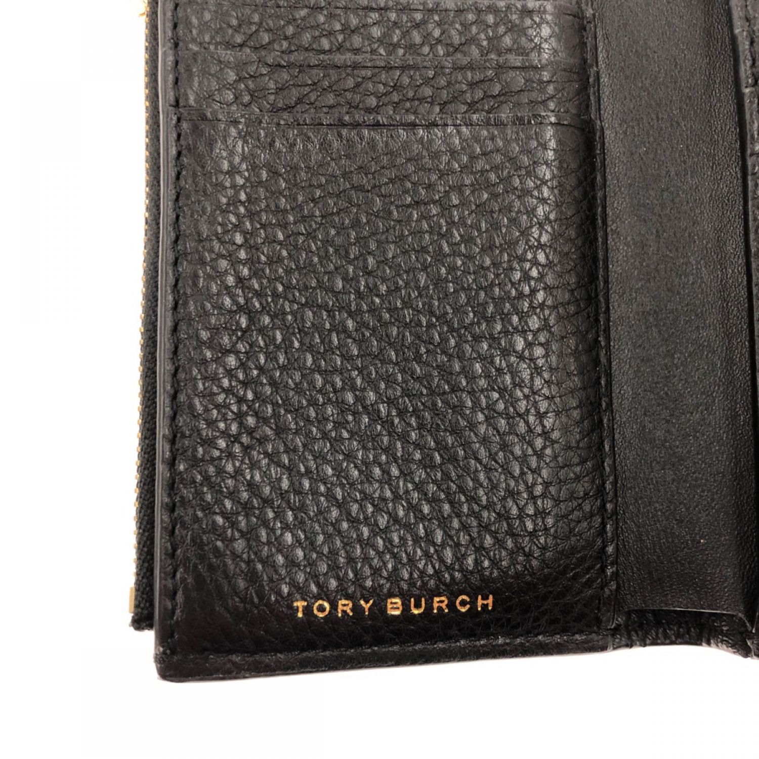 【新品 未使用】TORY BURCH トリーバーチ フラップウォレット 財布 黒