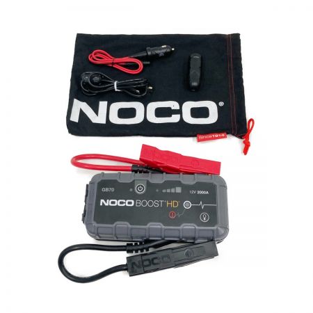  NOCO genius BOOST HD 12V 2000A ジャンプスターター GB70