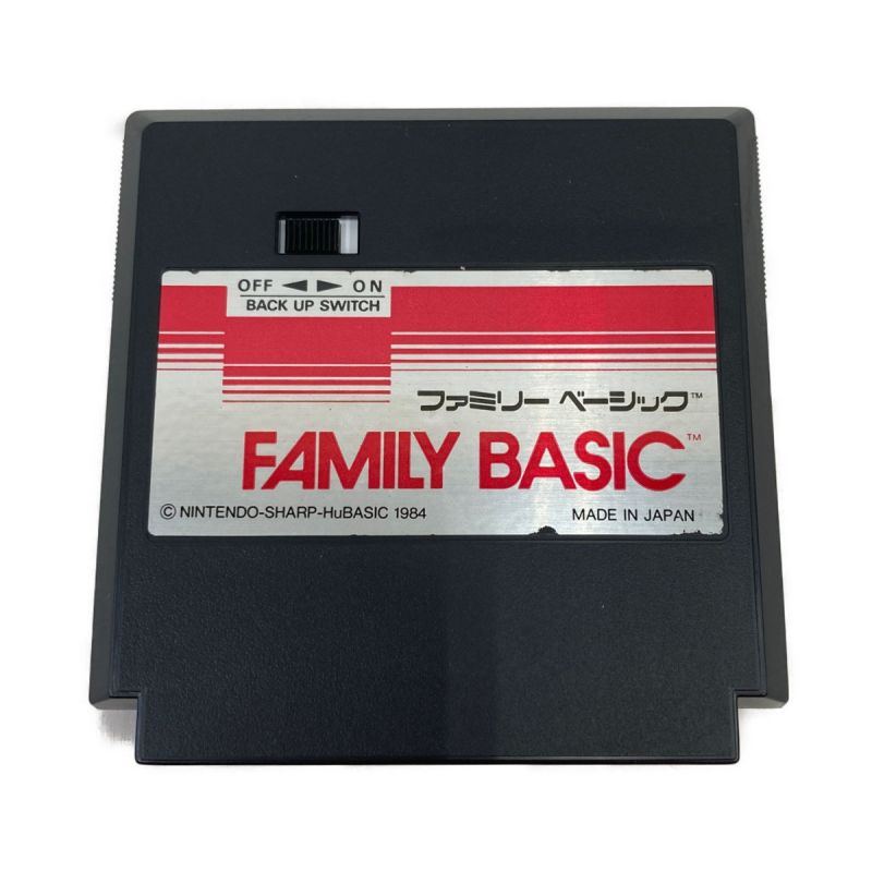 中古】 Nintendo ニンテンドウ FAMILY BASIC ファミリー ベーシック 