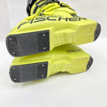  FISCHER フィッシャー(スキー) VACUUM バキューム スキー スキーブーツ イエロー×ブラック 25.5ｃｍ ソールサイズ298mm