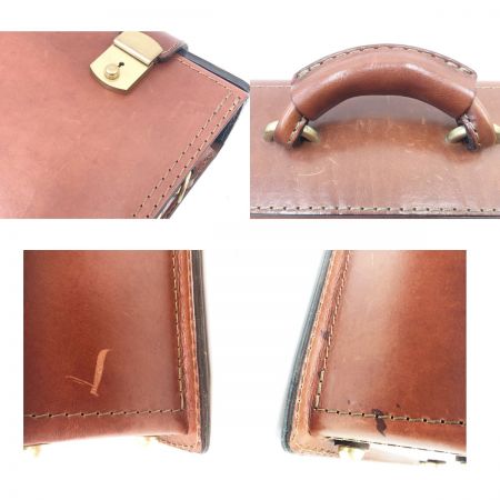  HERZ パイロットケース 2wayバック ブラウン