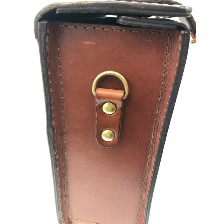  HERZ パイロットケース 2wayバック ブラウン