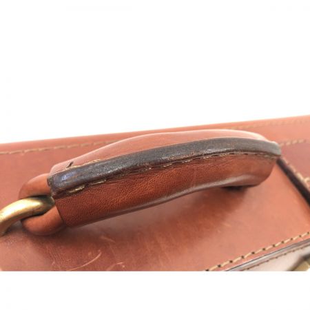  HERZ パイロットケース 2wayバック ブラウン