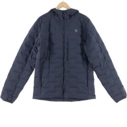 〇〇 MOUNTAIN HARD WEAR マウンテン ハード ウェア メンズ ジャケット ダウンジャケット サイズM ネイビー Sランク