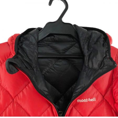  mont･bell モンベル キッズ ジャケット ダウンジャケット サイズ130cm ブラック×レッド
