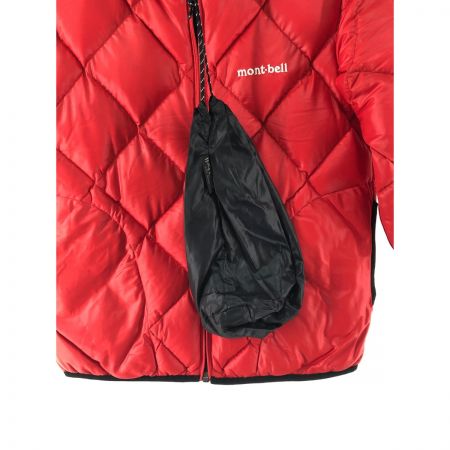  mont･bell モンベル キッズ ジャケット ダウンジャケット サイズ130cm ブラック×レッド