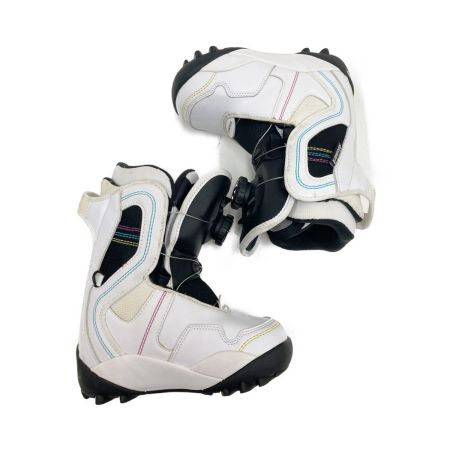  KissMark キスマーク スノーボード スノーボードブーツ ホワイト 18cm　現状渡し