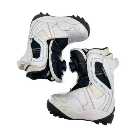  KissMark キスマーク スノーボード スノーボードブーツ ホワイト 18cm　現状渡し