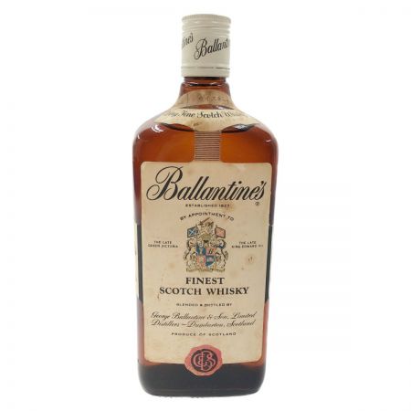  Ballantine's バランタイン ファイネスト 760ml 43度 ウィスキー 特級 古酒 未開栓