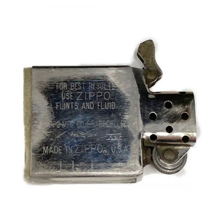  ZIPPO ジッポ 1980年代後半 刻印 左寄り STERLING スターリングシルバー