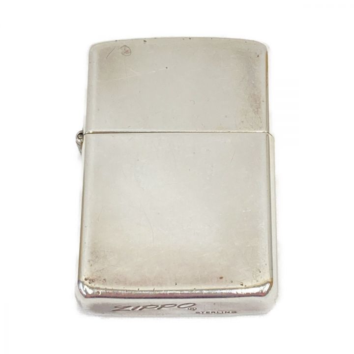 中古】 ZIPPO ジッポ 1980年代後半 刻印 左寄り STERLING スターリング ...