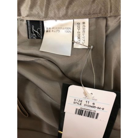  Leilian レリアン レディース スカート サイズ11 カーキ