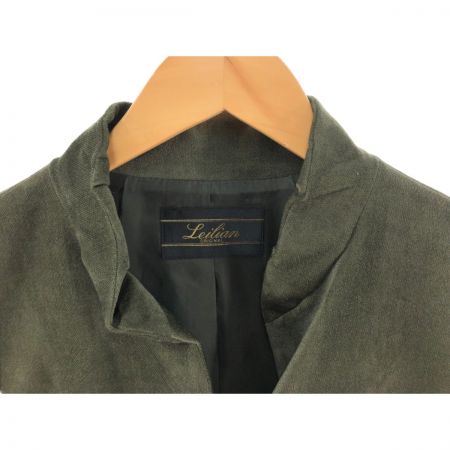  Leilian レリアン レディース ジャケット サイズ11 カーキ