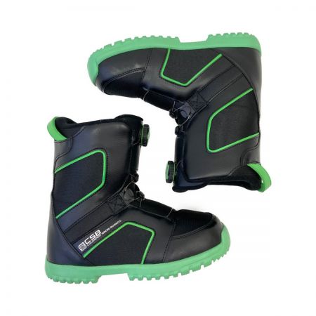  CSB シーエスビー スノーボード スノーボードブーツ ブラック×グリーン x グリーン 24-25cm