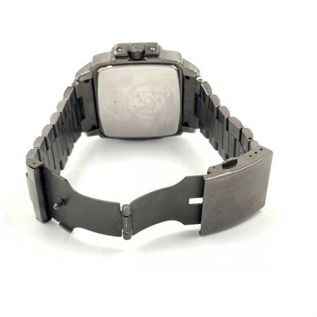  DIESEL ディーゼル ガンメタボディ 腕時計 DZ1498 ブラック