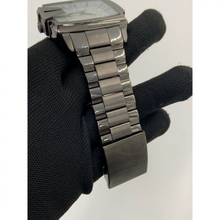  DIESEL ディーゼル ガンメタボディ 腕時計 DZ1498 ブラック