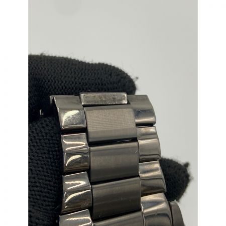  DIESEL ディーゼル ガンメタボディ 腕時計 DZ1498 ブラック