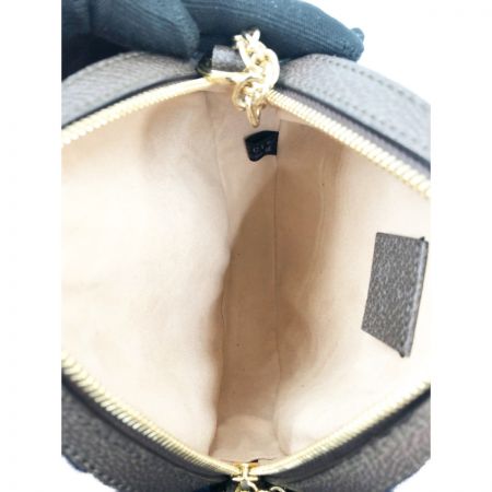  GUCCI グッチ オフィディア GG ミニ ラウンド チェーン ショルダー バッグ 550618