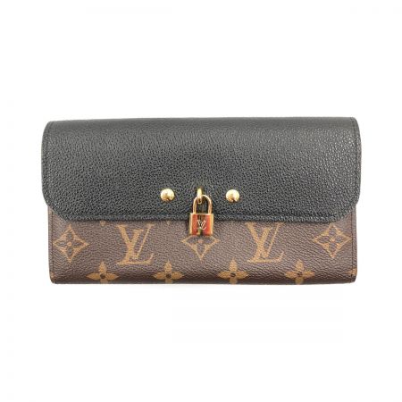  LOUIS VUITTON ルイヴィトン モノグラム ポルトフォイユ ヴィーナス 長財布 M61836 ブラウン x ブラック