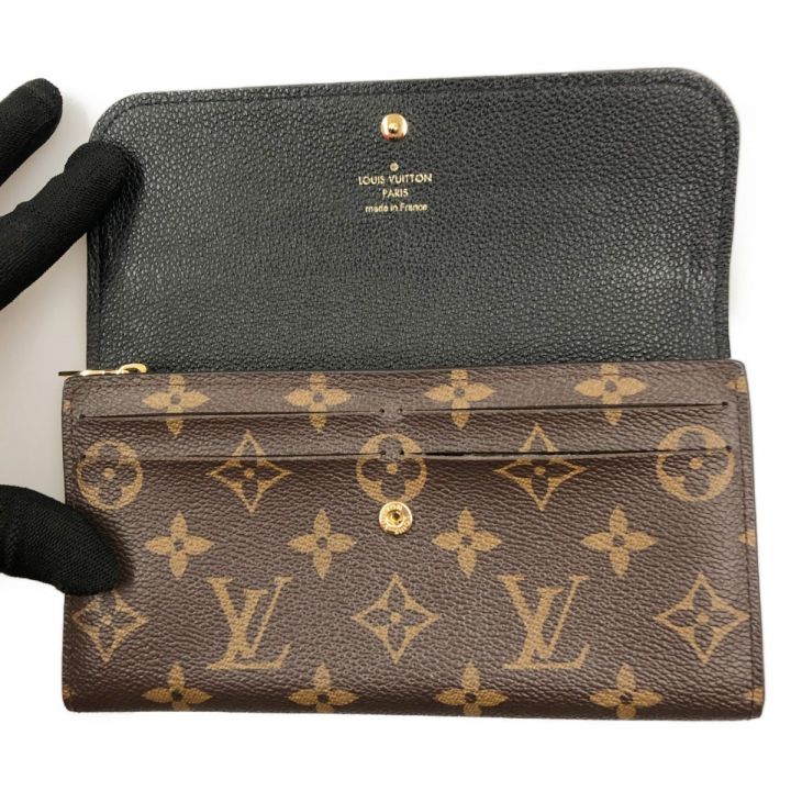 LOUIS VUITTON ルイヴィトン モノグラム ポルトフォイユ ヴィーナス 長財布 M61836 ブラウン x  ブラック｜中古｜なんでもリサイクルビッグバン