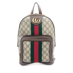 〇〇 GUCCI グッチ オフィディア GGスプリーム ショルダーバック 547965 ブラウン Bランク