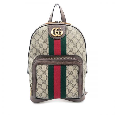  GUCCI グッチ オフィディア GGスプリーム ショルダーバック 547965 ブラウン