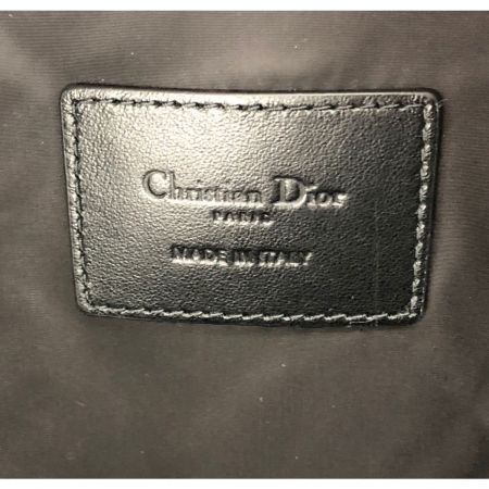  Christian Dior クリスチャンディオール ディオール オブリーク ジャカード バックパック リュック M6104STZQ ブラック x ホワイト