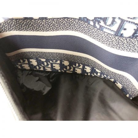  Christian Dior クリスチャンディオール ディオール オブリーク ジャカード バックパック リュック M6104STZQ ブラック x ホワイト