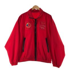 〇〇 yujiro メンズ ジャケット ナイロンジャケット リバーシブル サイズM 石原裕次郎記念館 レッド Bランク