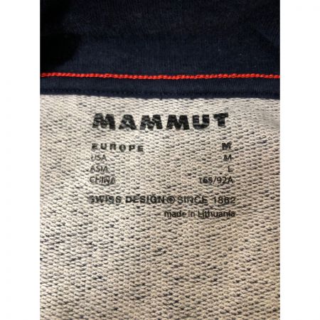 MAMMUT マムート メンズ パーカー プルオーバーパーカー サイズM 1014-02280 ネイビー