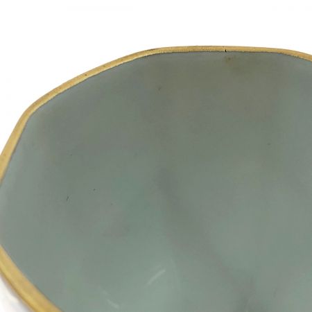  古伊万里 ペアワイングラス セラミック藍