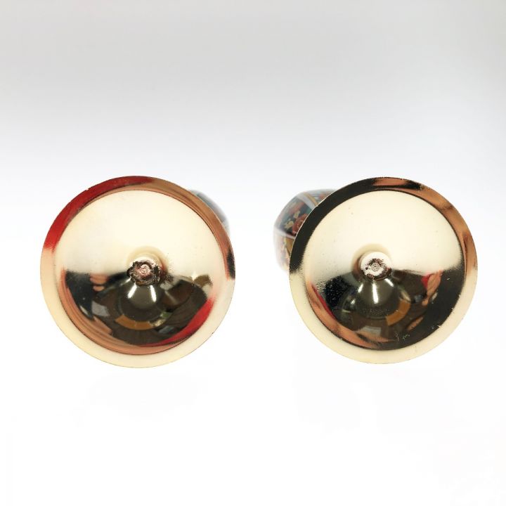 〇〇古伊万里 ペアワイングラス セラミック藍 〇〇中古古伊万里 ペアワイングラス セラミック藍 B