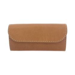 〇〇 h.m.b&b 長財布 レザー キャメル Bランク