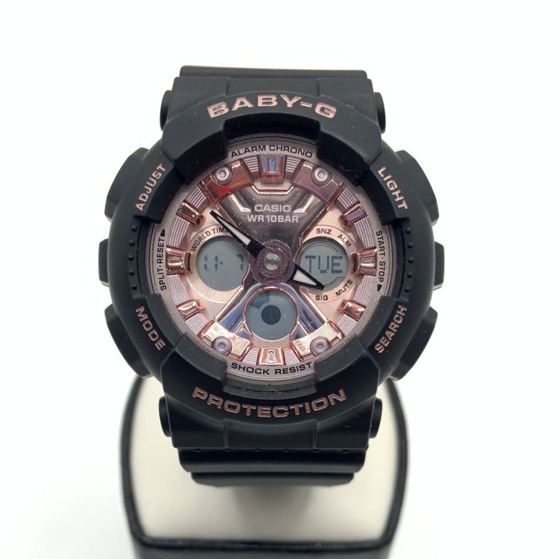 中古】 CASIO カシオ BABY-G ベビージー 腕時計 5607 ブラック x 