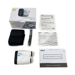〇〇 Nikon ニコン ゴルフ用 レーザー距離計 COOLSHOT 20G2 ホワイト Bランク