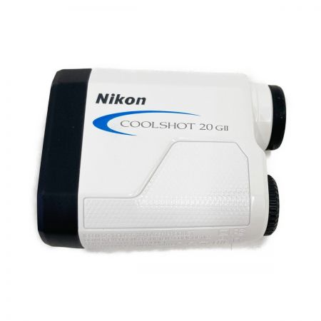  Nikon ニコン ゴルフ用 レーザー距離計 COOLSHOT 20G2 ホワイト