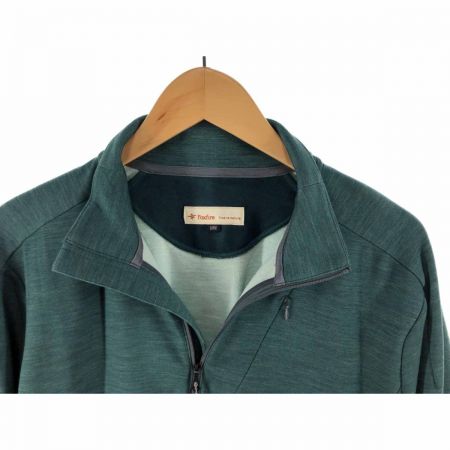  Foxfire フォックスファイヤー メンズ TSエネルジアウールハーフジップ サイズL グリーン