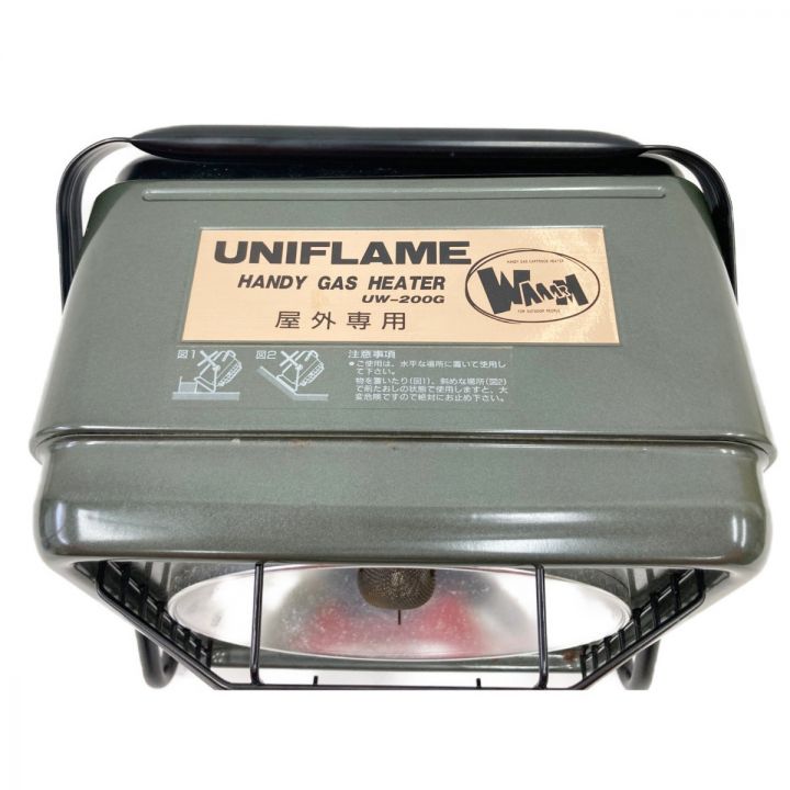 UNIFLAME ユニフレーム 屋外専用ハンディガスヒーター HANDY GAS HEATER UW-200G  グリーン｜中古｜なんでもリサイクルビッグバン