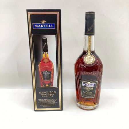  MARTELL マーテル NAPOLEON SPECIAL RESERVE ナポレオン スペシャル リザーブ ブランデー コニャック  未開栓