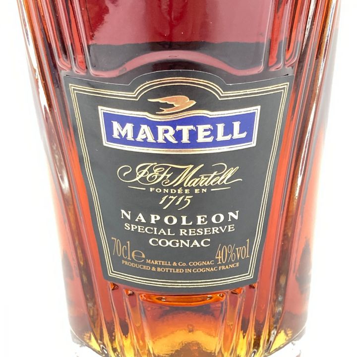 MARTELL マーテル NAPOLEON SPECIAL RESERVE ナポレオン スペシャル リザーブ ブランデー コニャック 未開栓 ｜中古｜なんでもリサイクルビッグバン