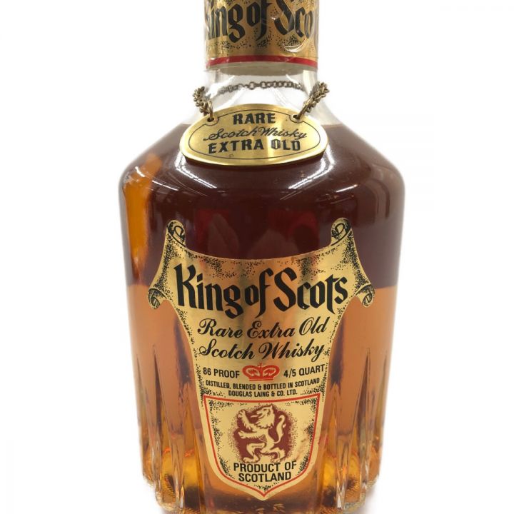 King of Scots キング オブ スコッツ Rare Extra Old レアエクストラオールド 750ml 43% スコッチ ウイスキー  未開栓｜中古｜なんでもリサイクルビッグバン