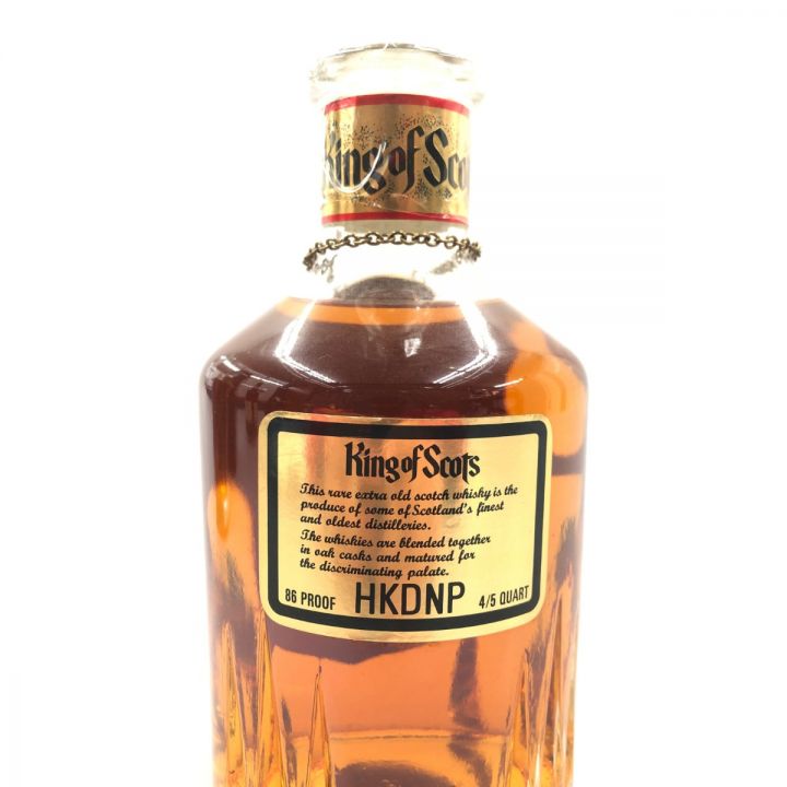 King of Scots キング オブ スコッツ Rare Extra Old レアエクストラオールド 750ml 43% スコッチ ウイスキー  未開栓｜中古｜なんでもリサイクルビッグバン