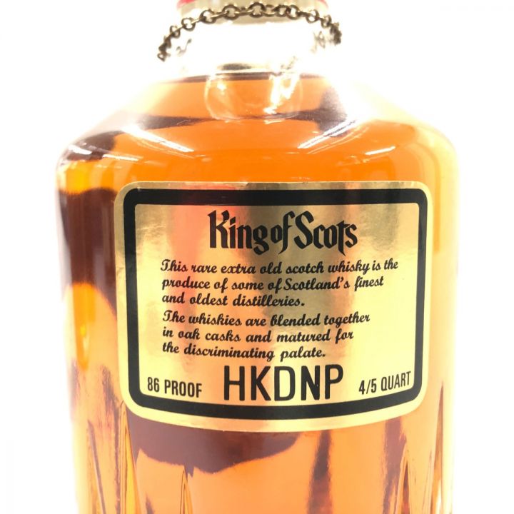 King of Scots キング オブ スコッツ Rare Extra Old レアエクストラオールド 750ml 43% スコッチ ウイスキー  未開栓｜中古｜なんでもリサイクルビッグバン