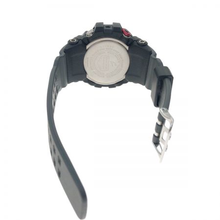  CASIO カシオ マッドマスター 電波ソーラー 腕時計 GWG-100 ブラック x レッド