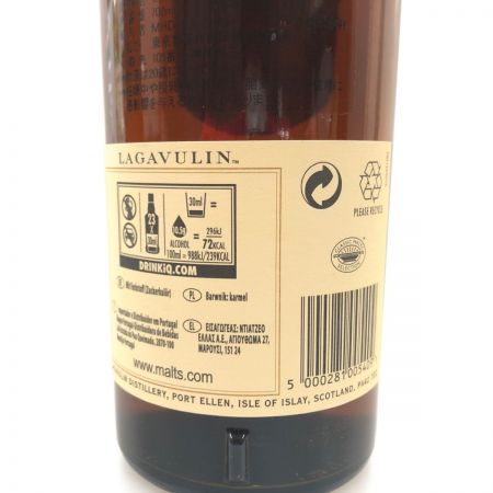  LAGAVULIN ラガヴーリン LAGAVULIN ラガヴーリン 16年 シングルモルト ウイスキー 700ml 43% 未開栓