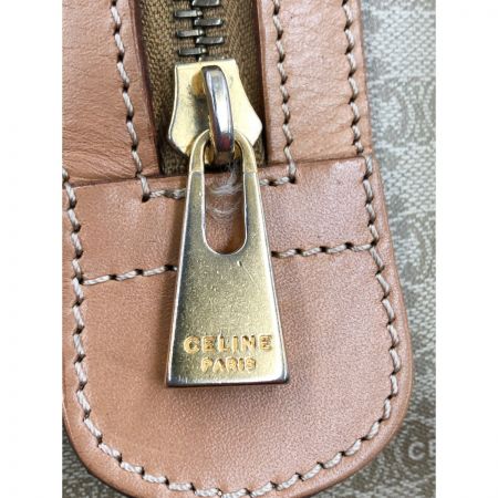  CELINE セリーヌ マカダム ハンドバッグ ミニボストンバッグ M15/2 ベージュ